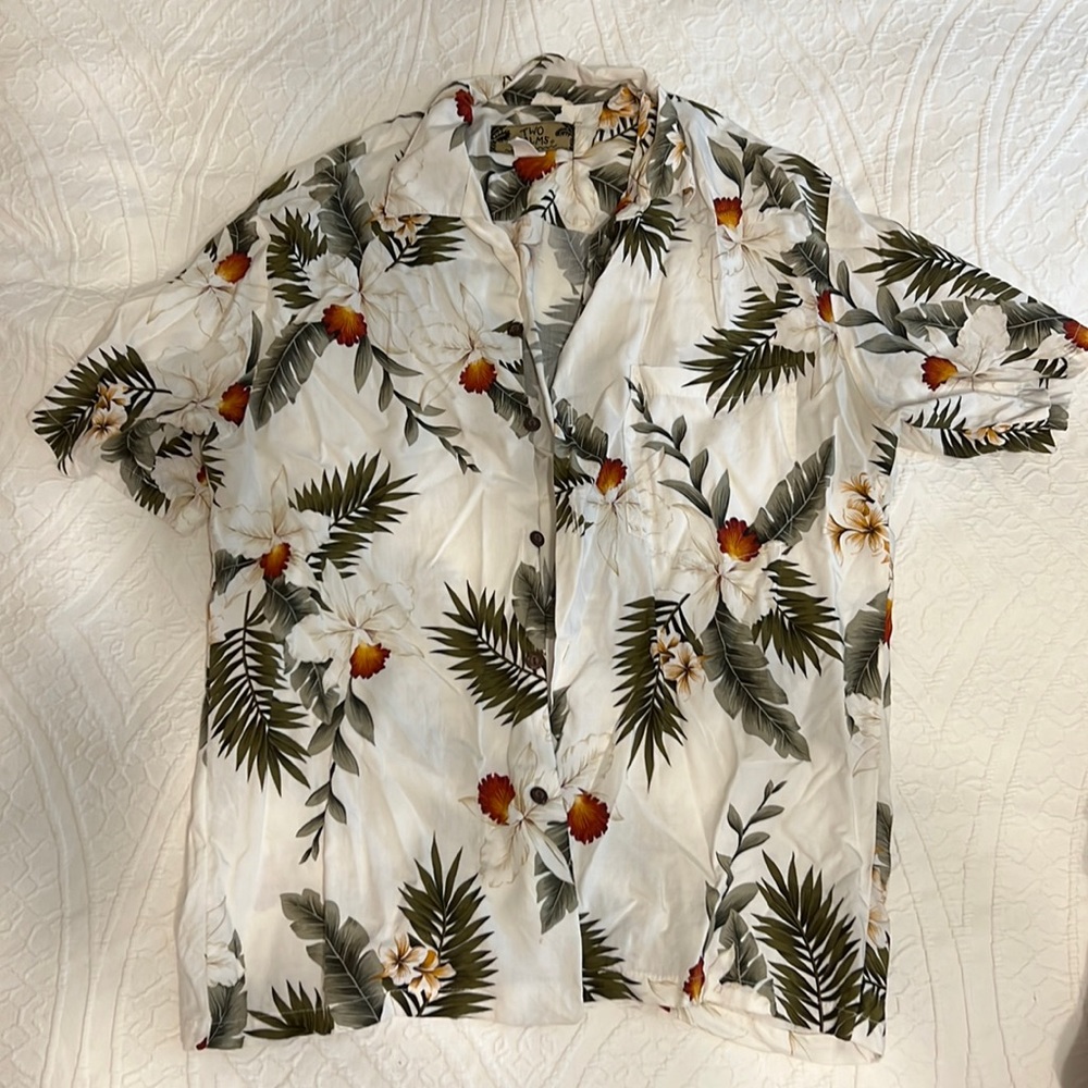 Hawaiian shirt - FROM and MADE in HAWAII size M